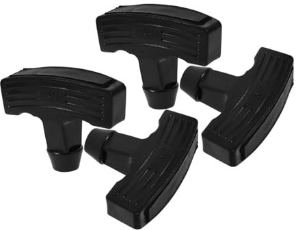 YARNOW 4stücke Teiliges Startergriff Ergonomischem Kunststoffgriff Langlebiger Zuggriff Zur Motorstartunterstützung Passend Für Benzin-kettensägen Und Rasenmäher Schnelle Und Einfache