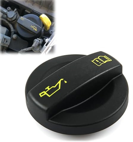 Raheem 04E103485A Car Petrol Engine Oil Filler Cap Compatible with VW Caddy Golf Jetta Passat Polo Scirocco Audi A1 A3 A4 A5 A8 Q2 Q3 Seat Altea Ibiza Leon Skoda Fabia Octavia 1.0 1.2 1.4 1.6 Engines