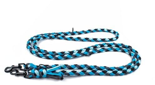 Hundeleine Tierluxe Foxy Handgemacht Paracord (Wasser, S Lienelänge: 200 cm)