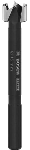 Bosch 1x Broca Forstner EXPERT Wood (para Madera blanda, Madera dura, Ø 15,00 mm, Professional Accesorios Taladro)