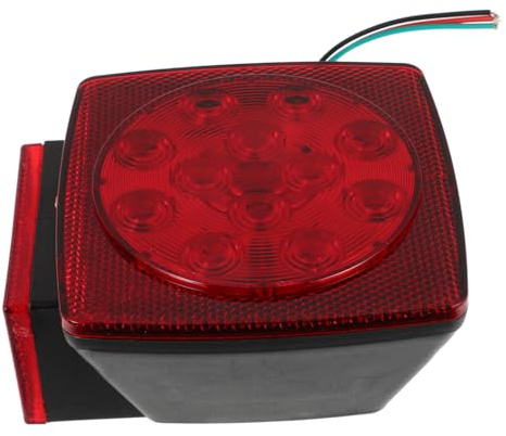 Cabilock Luce Antinebbia Posteriore Luci Del Rimorchio Luci Posteriori Per Camion Lampada Segnalazione Per Veicoli Alta Luminosità Visibilità Ottimale Installazione Semplice