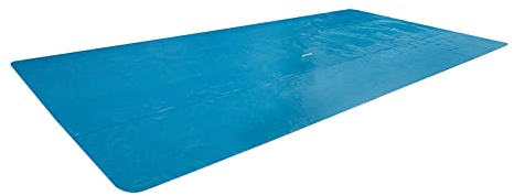 Intex 28018 - Telo Termico per Piscina Rettangolare, Polietilene, Blu, 975x488 cm