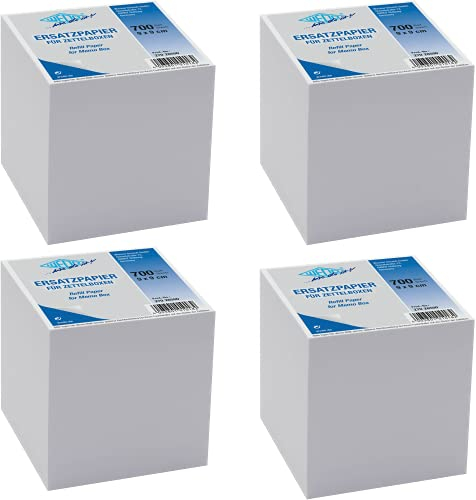 Wedo x, Zettelbox Ersatzpapier weiß