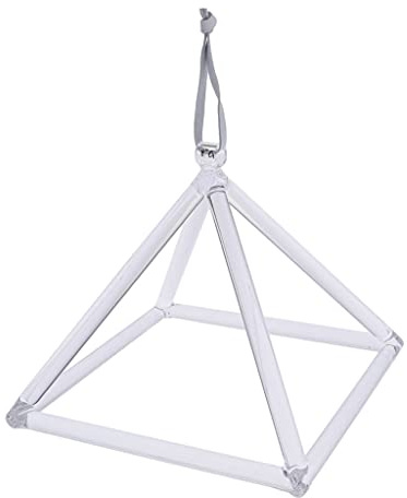1 de Cristal de Quartz Clair Pyramides Chantantes Bol Chantant En Cristal de 8 