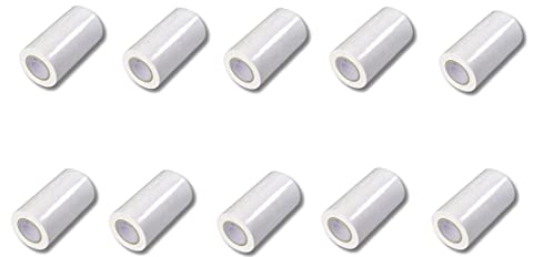 10 Rollen AGRIplus Silofolienklebeband/Reparaturklebeband - Zum Abdichten von Löchern und Risse - 100 mm Breite - 10 m Länge - Weiß