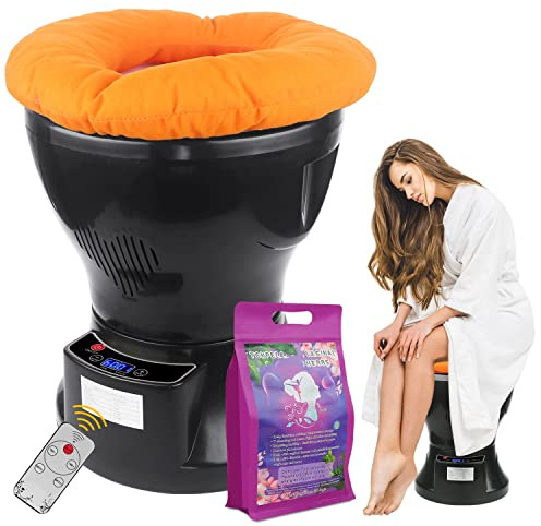 Yoni Steam kit, Yoni Steam Seat Kit, V Steam Seat at Home Kit With Cushion and 20 Bags Yoni Steaming Herbs，V Steam Seat Kit for Women V Cleaning and Tightening, Ph Balance, Postpartum Care and more