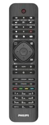 Ersatz-Fernbedienung für Philips SRP4000, Schwarz
