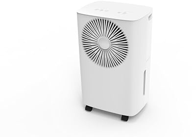 Toyotomi TD-C2410 Deumidificatore 10L/24h con Wi-Fi, Timer, Touch Panel, Ultra Silenzioso <40 dB, Serbatoio 2L, per ambienti fino 25 m², Bianco