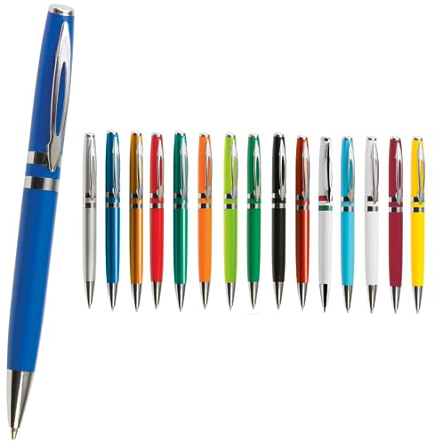 Hole Gadget ® | Penne Personalizzate Pubblicitarie con Scritta, Logo, Stock Ideali come Gadget Personalizzati Promozionali per Aziende, Fiere ed Omaggio a Clienti, Matrimonio o Compleanno PD335 (100)