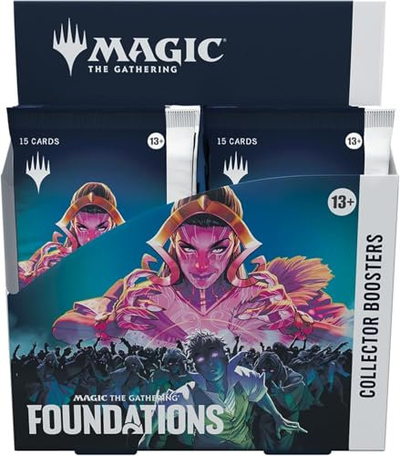 Magic The Gathering Caja de Sobres de coleccionista - Cimientos (Versión en Inglés)