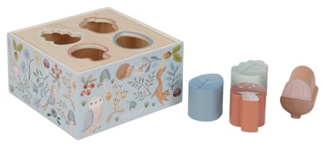 Little Dutch 7247 FSC Holz Steckspiel Sortierspiel - Forest Friends blau