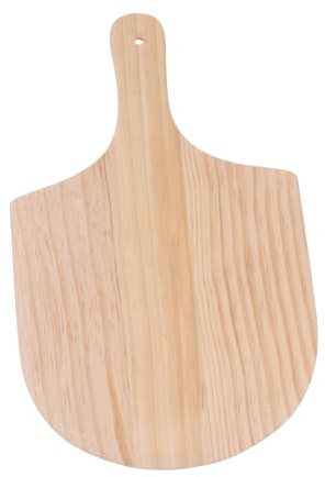 ABOOFAN Solid Wood Pizza Peel Tray Paddle for Pizza Comfortable to Hold Handle Home Commercial Use