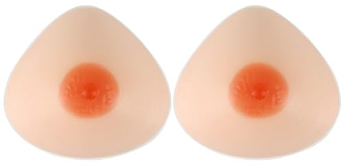 Vollence Triangolo Seni in silicone Seno Finto seno finto artificiale per mastectomia protesi transgender travestimento travestiti crossdressers cosplay CD