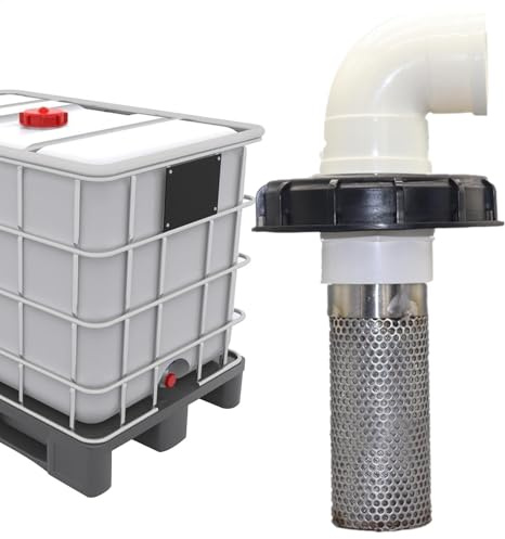 Filtre à eau | Filtre de sortie d'eau de pluie | Filtre en maille inoxydable lavable pour réservoir de gallon réutilisable pour cour