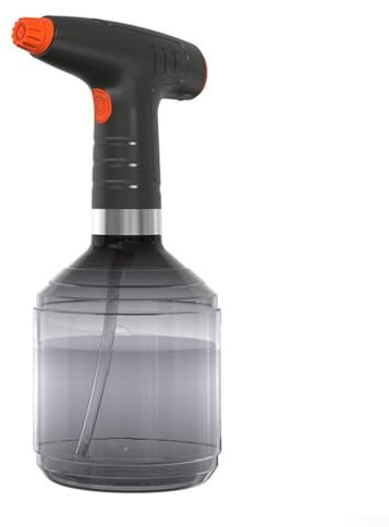 Botella de spray eléctrica para plantas, regadera automática recargable de 900 ml con un botón e indicador LED para una limpieza y riego eficaces del hogar