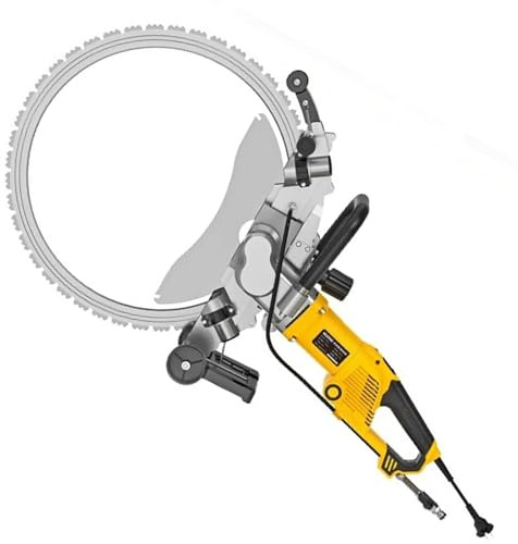 Sega Circolare Professionale Per Cemento, Profondità Di Taglio 160/290/390/490 Mm, Con Sistema Di Abbattimento Polveri Ad Acqua, Sega Circolare Elettrica Per Cemento Armato, Pietra, Tondini Di Ferro