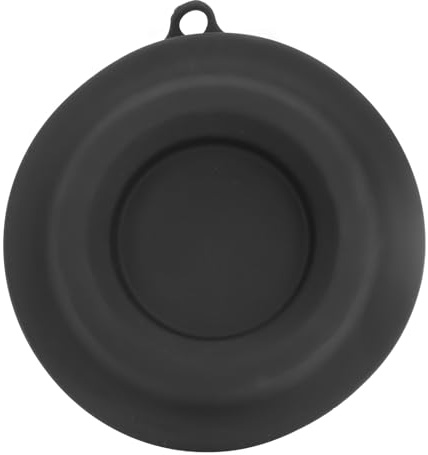 Pilipane Tapa soporta para la olla a presión de alimentos Accesorios de tapa del tapa de silicona de 4.2 pulgadas compatibles con 5QT 6.5QT 8QT Negro