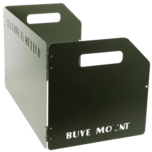 Alasum Paravento Pieghevole Pannelli per Fornello da Campeggio Antivento Portatile con Borsa Protezione Vento per Cucina Esterna per Picnic Escursioni e Zaino
