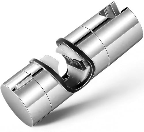 Duschkopfhalterung, Duschbrause Halterung für 18-25 mm Duschstange, Brausehalter, Verstellbar Handbrause Halterung, Duschhalterung für Duschkopf Halterungen für Stange