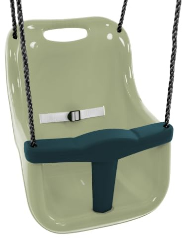 TP Toys Balançoire Siege Bébé pour Portique H190-250cm Vert Kaki