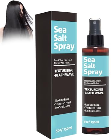 Oppingster Spray au sel marin 150 ml, Laque pour hommes, Spray au sel marin pour hommes et femmes Shampoo