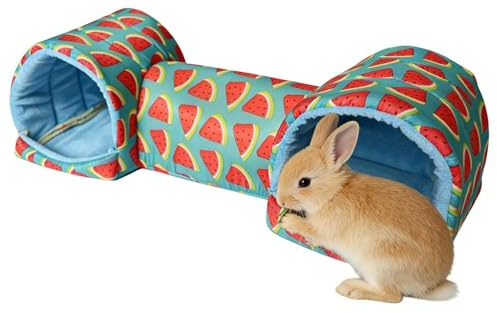 Jaula de hámster juguetes interactivos cómodos | Recinto de Tubo de Juego para Casa Conejo Para Hámster Sirio, Enano, Chinchilla, Hurón, Erizo: Dormir, Comer, Jugar, Criar