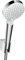 hangrohe Crometta - Set de douche, Ensemble de douche avec douchette, support de douche et flexible de douche 160cm, Pommeau de douche avec 2 jets, Blanc/chromé, 26692400