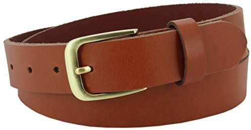 Vascavi ® Ledergürtel aus Rindleder, 3 cm breit und ca. 0,3 cm stark, echt Leder Gürtel, Made in Germany, kürzbar, für Damen und Herren #3-0009fr