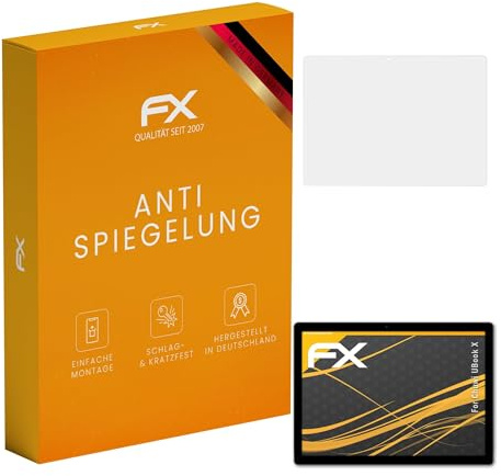 atFoliX Displayfolie kompatibel mit Chuwi UBook X Schutzfolie, entspiegelnde und stoßdämpfende FX Folie (2X)