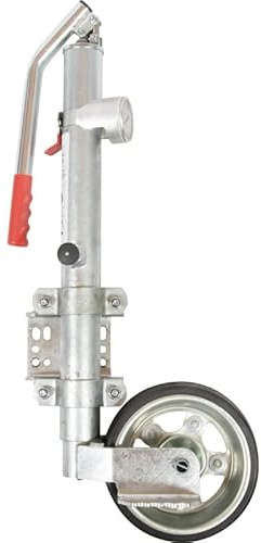 mb-m® 906542 Hydraulik Stützrad PKW Anhänger Schwerlast 600 kg Stützlast mit Stützlastanzeige