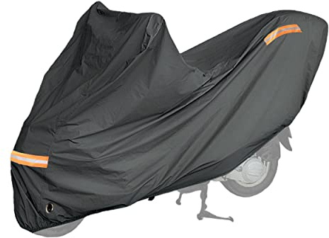 Auto Accessori Lupex Telo Coprimoto Felpato e Impermeabile | Cover Tessuto PVC | Taglia L 232 x 100 x 125 cm | Copertura Esterna Universale | Scooter Moto Motociclo Motorino