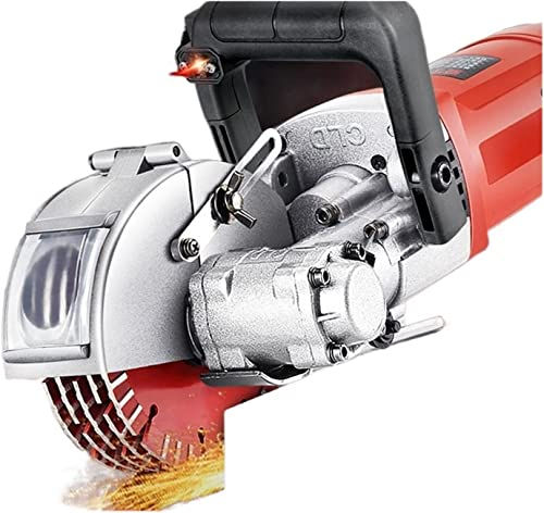 SPUZZO Cortadora de línea de pared Máquina de corte Instalación de agua y electricidad libre de polvo Máquina cortadora de ranuras de rozadora de pared eléctrica Ranuradora Máquina cortadora de concre