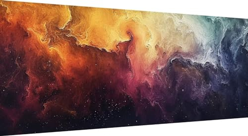 Qiaoqoo 5D Diamond Painting Landschaft, DIY Diamant Painting Bilder, Diamand Painting Erwachsene Groß xxl, Kinder Diamant kunst Set mit Diamond Painting Zubehör, Home Wand Décor 150x60cm