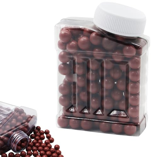 SUFFUSE 165 munizioni, palline biodegradabili in argilla dura da 8 mm e cuscinetti a sfera di precisione in acciaio inox, palline da 5/16 in bottiglia per allenamento e caccia, 165 pezzi