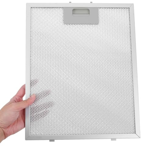Zerodeko Filtro De Repuesto Para Campana Extractora Filtro De Malla Antigrasa De Cocina Rejilla De Ventilación Para Campana Europea 12.59X10.23X0.35In 1 Pieza