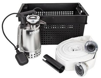 Zehnder Flut-Set 16916 Hochwasserbox - Schmutzwasser-Tauchpumpe E-ZW 65A