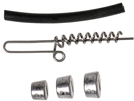 ZECK Softbait Screw Set 5-21g - Schraubspiralen + Gewichte für Gummifische & Jigs, Schraubköpfe für Gummiköder, Screwspirale