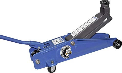 KUNZER F 5211 Hydraulischer Rangierwagenheber mit Stahlrädern – 2250 kg Tragkraft – Einstiegsmodell für Hobbyschrauber