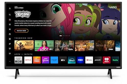 VIZIO 32 inch D-Series HD 720p Smart TV with Apple AirPlay and Chromecast Built-in, Alexa Compatibility, D32h-J, 2022 Model
