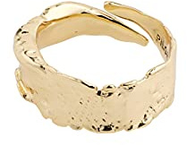 PILGRIM - Bathilda - Goldring Damen - Vergoldeter Ring - Schmuck Gold - Größenverstellbarer Chunkie Ring - One Size