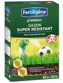 FERTILIGENE Gazon Super Résistant Tous Terrains - 2 kg