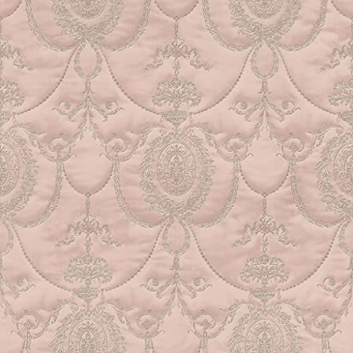Rasch paperhangings Non Woven Wallpaper (Classic-Chic) Rosa Brown 10,05 m x 0,53 m Trianon XIII 570823