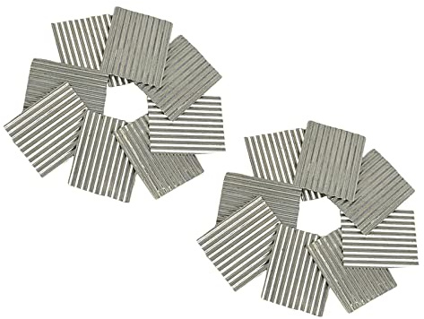 Colcolo 16-Piece 1:35 Scale Corrugated Roof Tiles, Iron DIY Building Model Kit