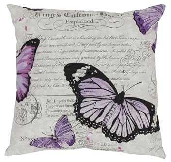 40272-703 Zierkissen Sofakissen Vanessa 48x48 cm Schmetterlinge