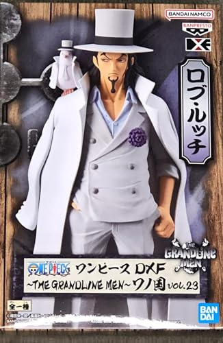Banpresto - Rob Lucci One Piece, Dxf The Grandline Men Wanokuni, 17 cm, BP19491, Mehrfarbig