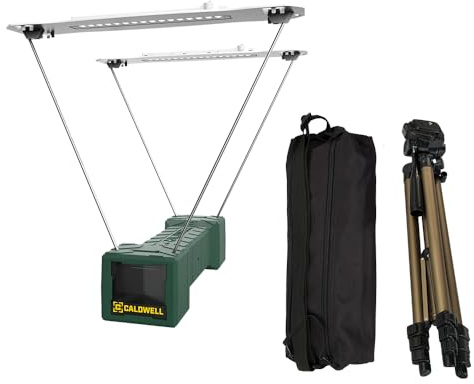 Caldwell Ballistic Precision Chronograph Kit, MPS and FPS Reading with Adjustable Tripod, LED Light Kit, and Carry Case for Shot Velocity Testing on Firearms, Archery, Airgun, and Paintball
