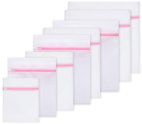 8 Stücke waschnetz für waschmaschine mit Reißverschluss，waschsack waschmaschine ，wäschebeutel für waschmaschine，laundry bag，wäschesäcke,waschbeutel