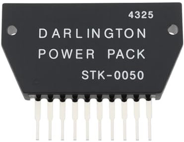 VGOL Módulo Amplificador de Potencia con Circuito Integrado Híbrido de Película Gruesa STK0050 para Sistemas Estéreo (Reparaciones DIY)