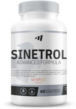 MASmusculo - Sinetrol® Advanced Formula 630mg - 60 Cápsulas Vegetales - Quemagrasas - Extractos de Cítricos, Guaraná y Jegibre - Ideal en Rutinas de Definición - 2 Cápsulas al día