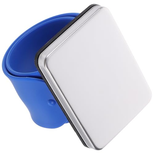 VICASKY Magnetisches Haarspangen Armband aus Silikon Bequemes Handgelenk Armband für Friseurbedarf Leicht zu Tragen Blau